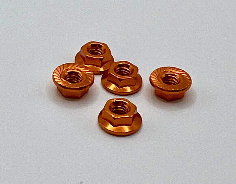 Serrated Aluminum Wheel Nuts