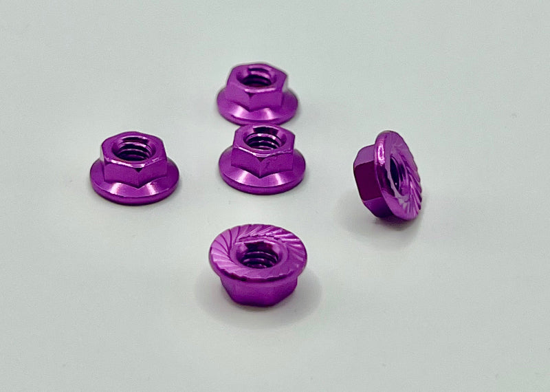 Serrated Aluminum Wheel Nuts